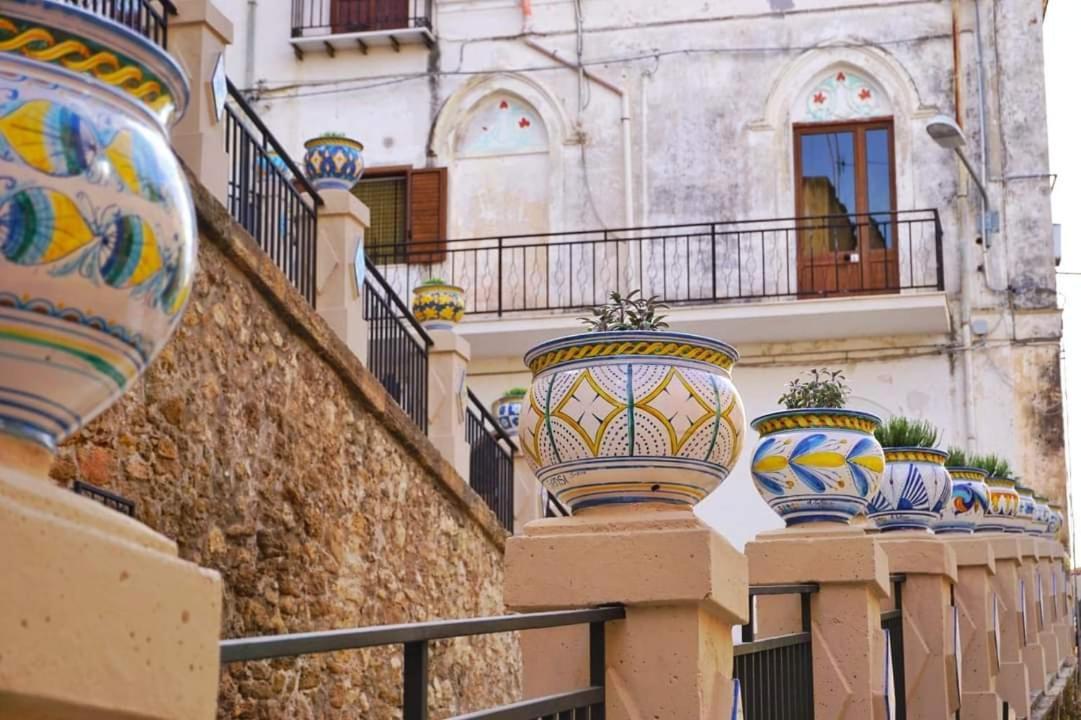 Giulietta Normanna Villa Sciacca Bagian luar foto